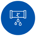 pipe leak icon