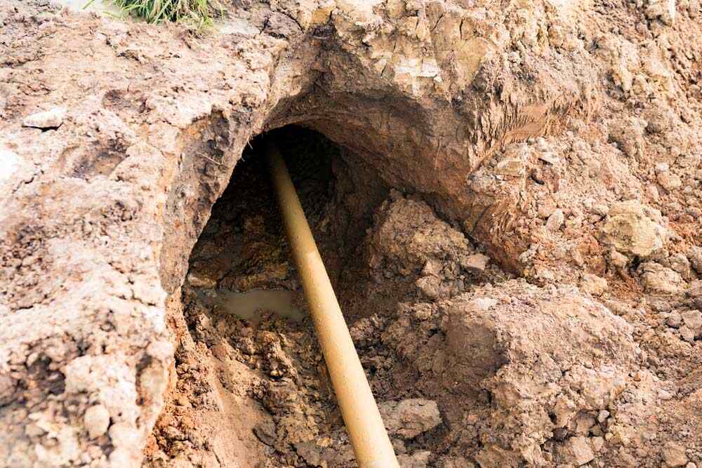 trenchless pipe repair in loamy and sandy soil